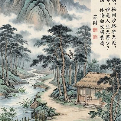 六年级下：浣溪沙（山下兰芽短浸溪）：清泉寺奇遇记：遇见不肯随波逐流的倔强大叔