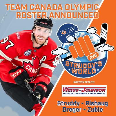 STRUDDY's WORLD: Team Canada Olympic Roster Announced STRUDDY's WORLD: Team Canada Olympic Roster Announced