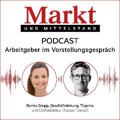 Mit Bonita Grupp, Geschäftsleitung Trigema
