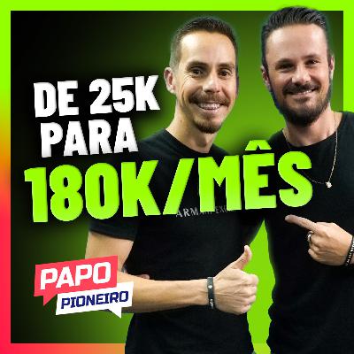 De R$25K rumo à R$3 Milhões de Faturamento no Digital: O Veloz Thiago | Podcast Papo Pioneiro #EP 43