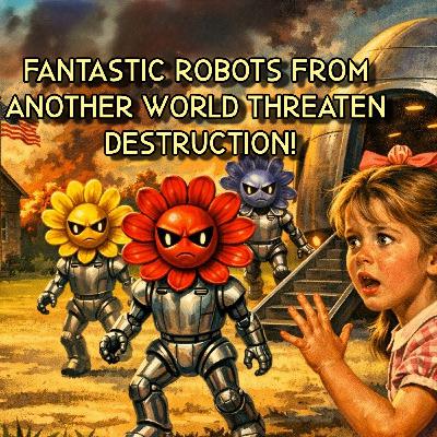Alien Robots with Heads Resembling Flowers Startle Child in Florida Schoolyard Alien Robots with Heads Resembling Flowers Startle Child in Florida Schoolyard