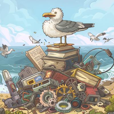 Sarah the Seagull and the Stuff Snuff