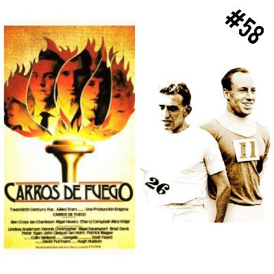 Carros de fuego, la historia de Eric Liddell y Harold Abrahams.