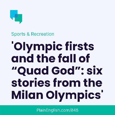Shocks, comebacks, and firsts at the Milan Olympics