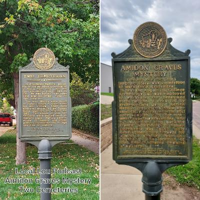 Amidon Graves Mystery, Two Cemeteries. Amidon Graves Mystery, Two Cemeteries.