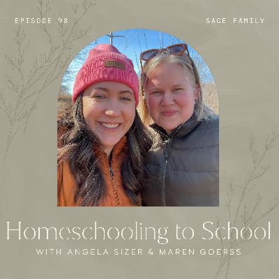 98: Homeschooling to School with Angela Sizer & Maren Goerss