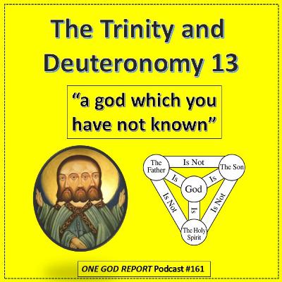 161) The Trinity and Deuteronomy 13, "a god which you have not known" 161) The Trinity and Deuteronomy 13, "a god which you have not known"