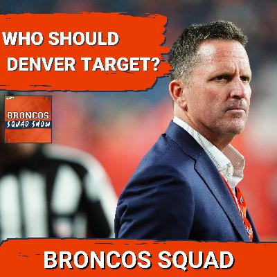 BRONCOS SQUAD SHOW: Who should the Broncos prioritize on offense? BRONCOS SQUAD SHOW: Who should the Broncos prioritize on offense?