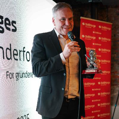 #125 Ildsjel Alfred Bjørlo vant Gründerforeningens ildsjel-pris!