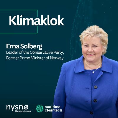 Erna Solberg ser tilbake og framover på klimaomstillingen