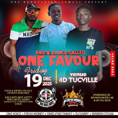 ONE FAVOUR PROMO UPDATE BY BIGPAPA & DELLON DI HOTSKULL