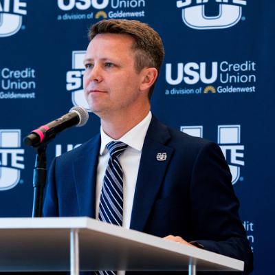 A Rexburg native is the newest Utah State University athletic director