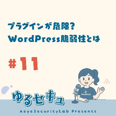 #11 プラグインが危険?WordPress脆弱性とは #11 プラグインが危険?WordPress脆弱性とは