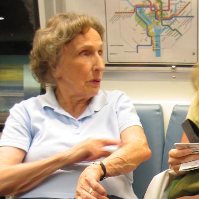 07.10.10 Dorothy Sinclair (vast range of) stories, Swarthmore, PA visit