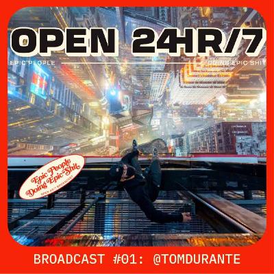 Climbing Your Own billboard with @TOMDURANTE