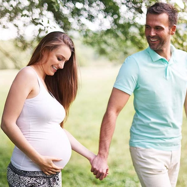 What exercises help the baby to position itself in the birth canal