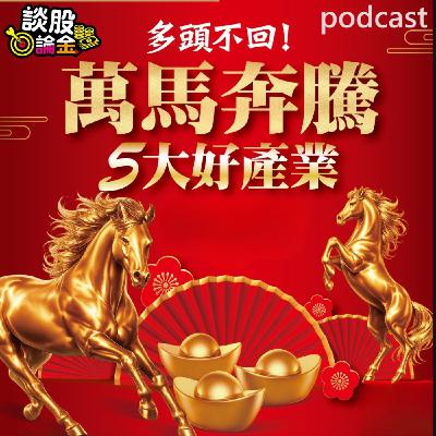 多頭不回！萬馬奔騰5大好產業 【談股論金 EP107】