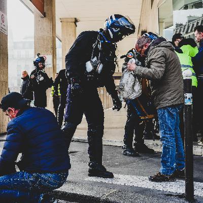 Interpellation et garde à vue au 1er mai à Paris