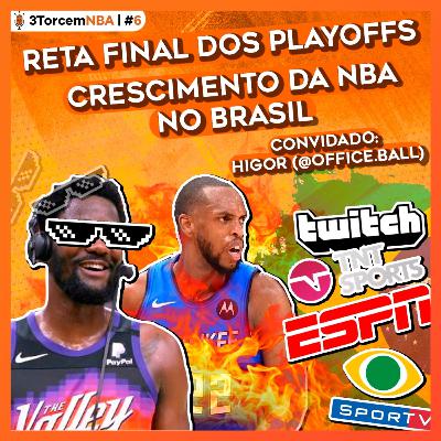 6. 3TorcemNBA #6 | Middleton clutch no Leste, Dominayton no Oeste e o crescimento da NBA no Brasil: hoje o papo é na quadra com Hígor do Office Ball