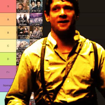 Tiers in Heaven 34: Film Genres Tiers in Heaven 34: Film Genres