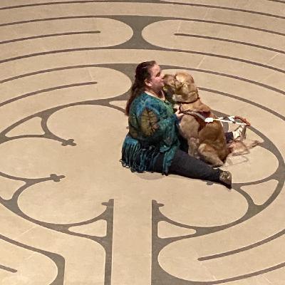 Coronavirus Meditations: One Step at a Time with Maia Scott & Her Guide Dog, Gleam
