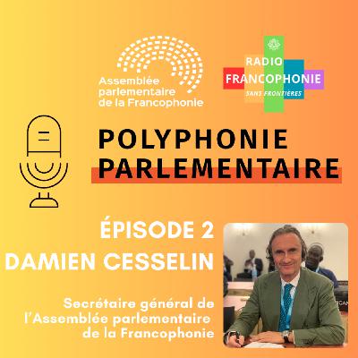 Damien Cesselin, Secrétaire général de l'Assemblée parlementaire de la Francophonie