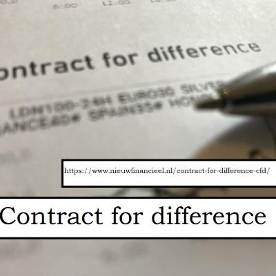 Contract for difference