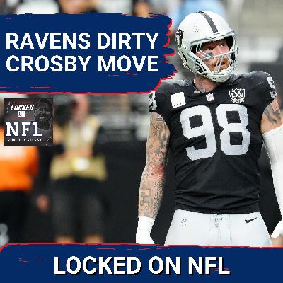 Baltimore Ravens PLAY DIRTY with Maxx Crosby, Crosby's NEXT TEAM & Colts OVERPAY Daniel Jones