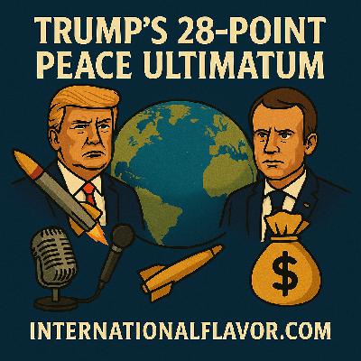 Trump’s 28-Point ‘Peace’ Ultimatum, G20 Without America, Russian Patience, Macron Drama – and International Flavor from a Memphis Parking Lot Trump’s 28-Point ‘Peace’ Ultimatum, G20 Without America, Russian Patience, Macron Drama – and International Flavor from a Memphis Parking Lot