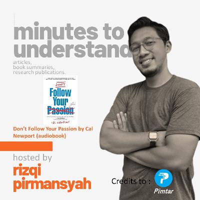 Pod. 020 - Don't Follow Your Passion by Cal Newport (audiobook) Pod. 020 - Don't Follow Your Passion by Cal Newport (audiobook)