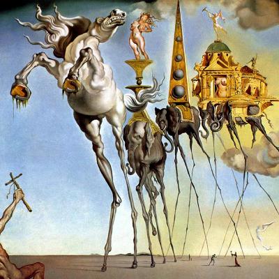 Dali - La tentation se Saint-Antoine