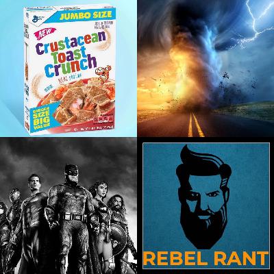 Episode 36: Crustacean Crunch, Natural Disasters, and Justice League