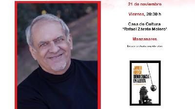 Javier Aroca estará este viernes a la Escuela de Ciudadanía de Manzanares Javier Aroca estará este viernes a la Escuela de Ciudadanía de Manzanares