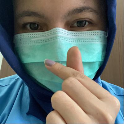 CURHATAN MBA MUGARI TEST COVID-19