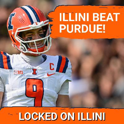 LIVE POSTGAME: Illini Bring Retain the Cannon in Victory Over Purdue | Illini Podcast