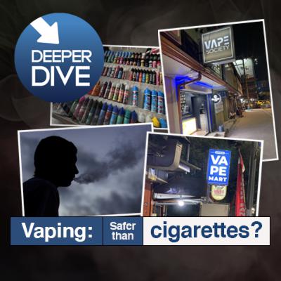 Vaping: Safer than smoking?