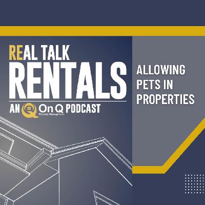 Allowing Pets In Properties