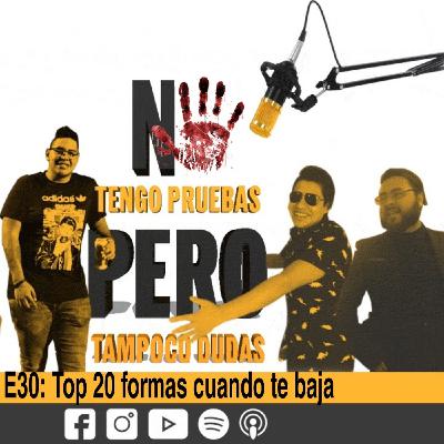 E30: Top nombres para cuando te baja