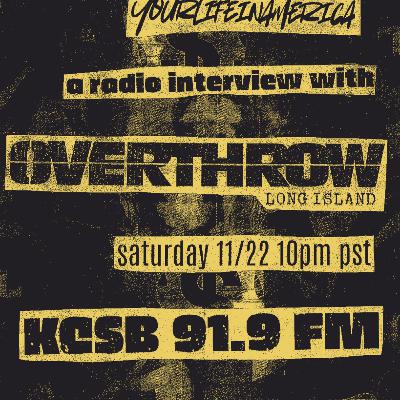 OVERTHROW Interview