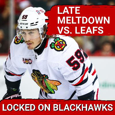 Chicago Blackhawks MELTDOWN vs. Maple Leafs | Bedard Injury News, Levshunov SCRATCHED Chicago Blackhawks MELTDOWN vs. Maple Leafs | Bedard Injury News, Levshunov SCRATCHED