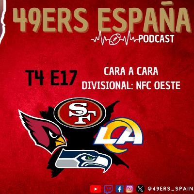 49ers España Podcast. T4 E17. CARA A CARA DIVISIONAL: NFC OESTE