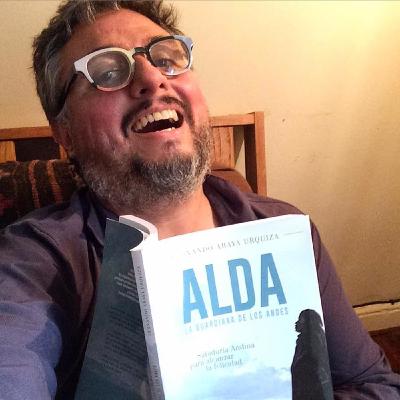 Alda, la guardiana de los Andes. entevista a Fernando Araya. su autor