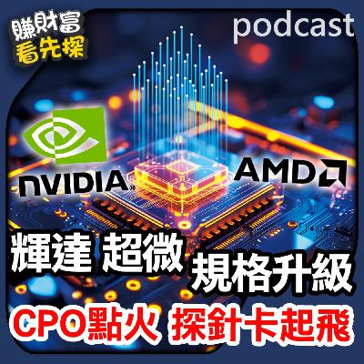 CPO成AI資料傳輸主軸，探針卡三千金衝高，黑馬股先卡位。【賺財富 看先探】EP24