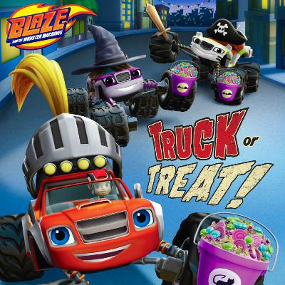 🛻 Blaze and the Monster Machines Truck or Treat 🛻 Halloween Stories for Kids Read Aloud [ READ ALONG VIDEO ON SPOTIFY ]