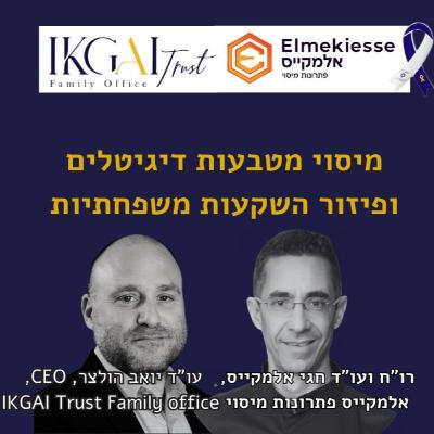מיסוי מטבעות דיגיטליים ופיזור השקעות משפחתיות |חגי אלמקייס, יואב הולצר | IKGAI פמילי אופיס