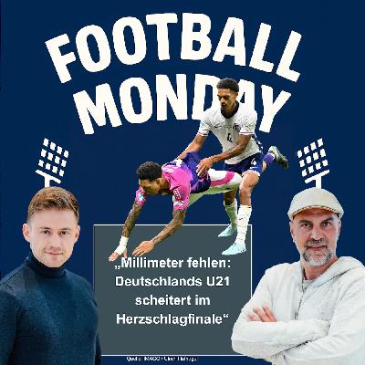 Millimeter fehlen: Deutschlands U21 scheitert im Herzschlagfinale