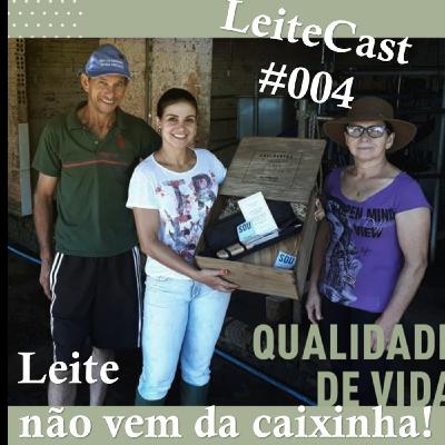 #004 Leite não vem da caixinha | Com Jaqueline Ceretta.