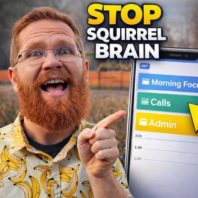 339: Calendar Time Blocking For ADHD & Small Business Owners | Time & Life Management Miniseries