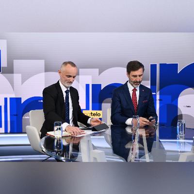Na telo (22. 3.): Juraj Blanár (Smer-SD) a Tomáš Valášek (PS) Na telo (22. 3.): Juraj Blanár (Smer-SD) a Tomáš Valášek (PS)