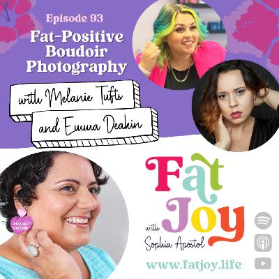 Fat-Positive Boudoir Photography -- Melanie Tufts and Emma Deakin